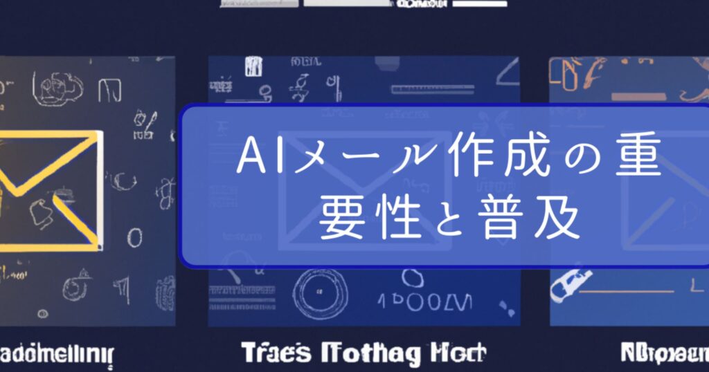 AIメール作成の重要性と普及